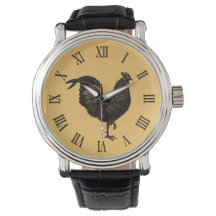 Rustic Rooster Chinese New Year 2017 Watch