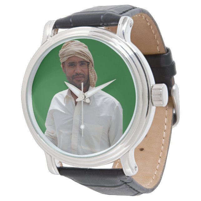Relógio De Pulso Saif Al-Islam (Kadafi Watch) (Angular)