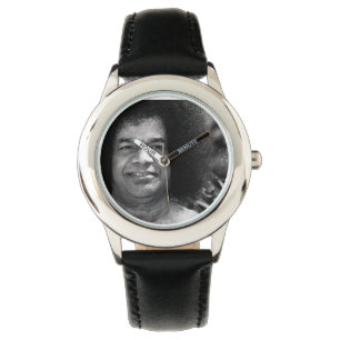 Relógio De Pulso Sathya Sai Baba Stainless Steel Watch