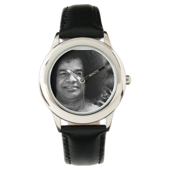 Relógio De Pulso Sathya Sai Baba Stainless Steel Watch (Frente)