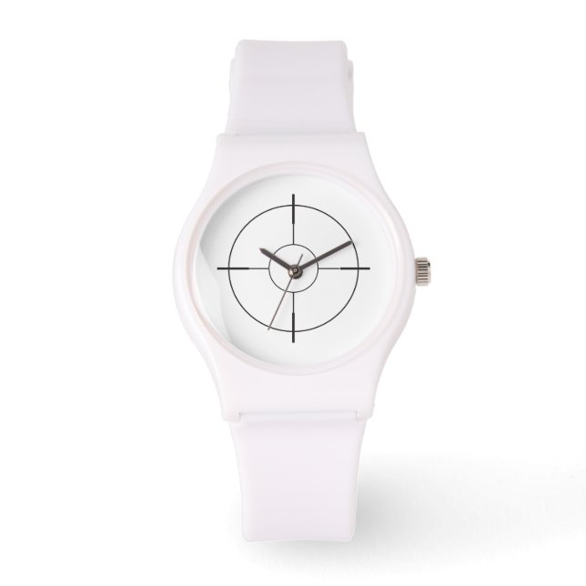 Relógio De Pulso Scope Sight Cross Hairs Sporty Watch (Frente)