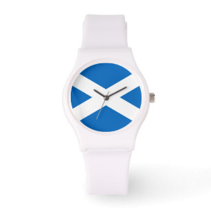 Relógio De Pulso Scottish Flag of Scotland Santo Andrew's Cross