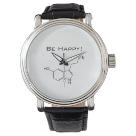 Relógio De Pulso Seja feliz! Serotonin Wrist Watch