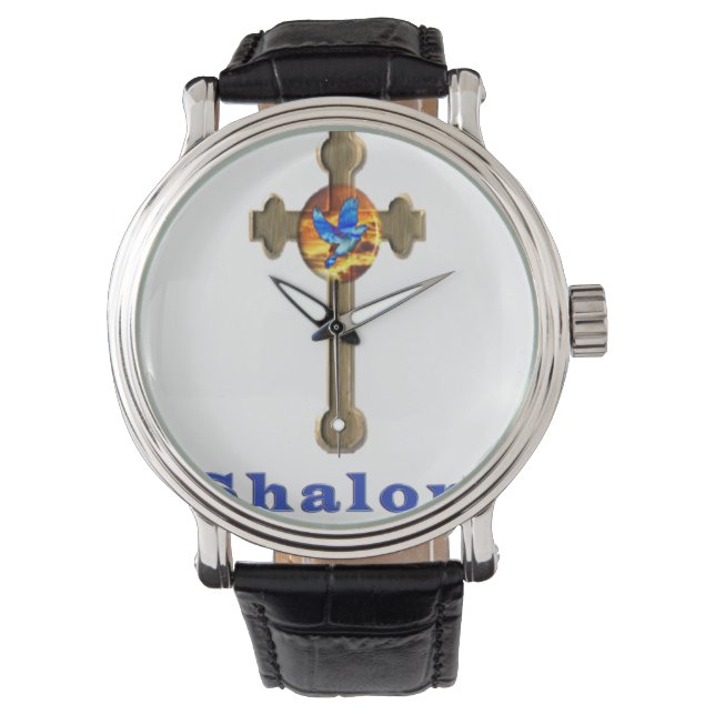 Relógio De Pulso Shalom Cross (Frente)
