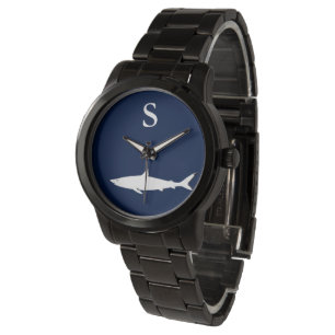 Relógio De Pulso Shark branco personalizado