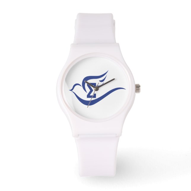 Relógio De Pulso Sigma Dove Sporty Silicone Watch (Frente)