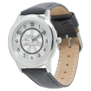 Relógio De Pulso Silver Weding Anniversário Watch