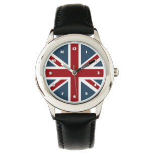 Relógio De Pulso Sinalizador Classic Union Jack