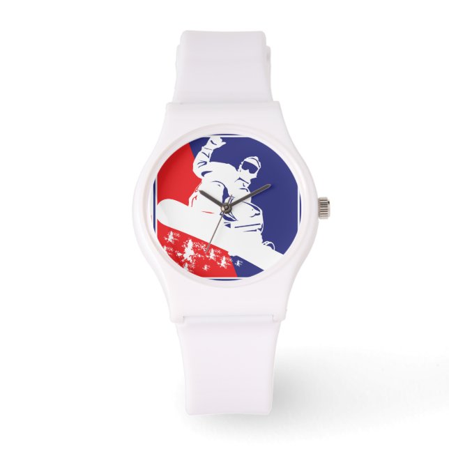 Relógio De Pulso Snowboard Snowboard (Frente)