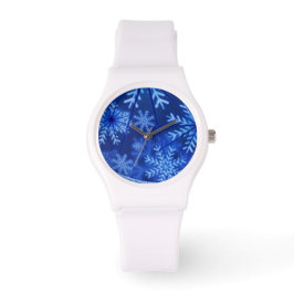 Relógio De Pulso Snowflakes Watch