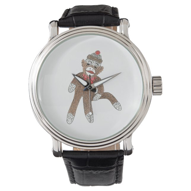Relógio De Pulso Sock Monkey Watch (Frente)