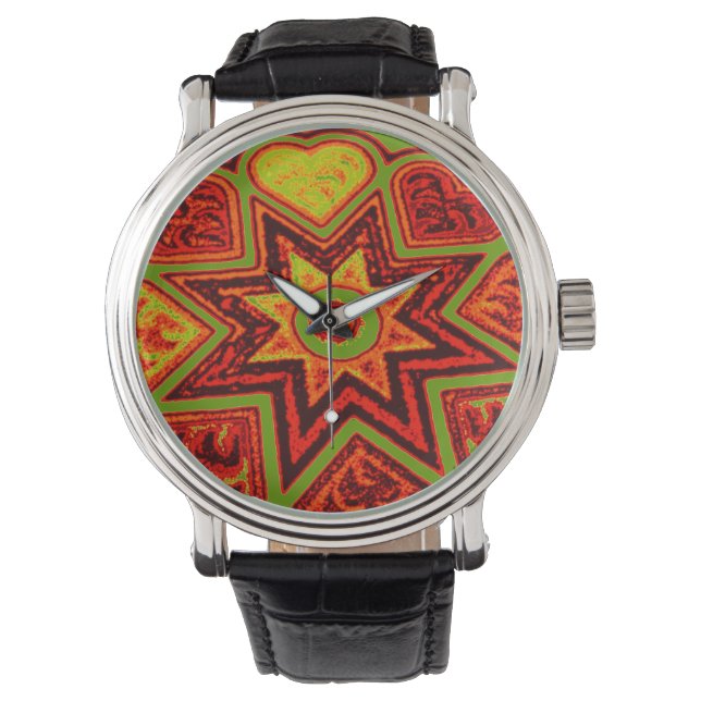 Relógio De Pulso 'Starburst of Love' Watch (Frente)