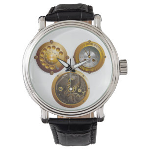 Relógio De Pulso Steampunk Uhr