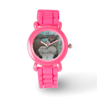 Relógio De Pulso Sua Nadação de Tarte Marrom