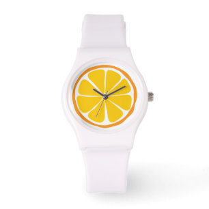 Relógio De Pulso Summer Citrus Orange Watch