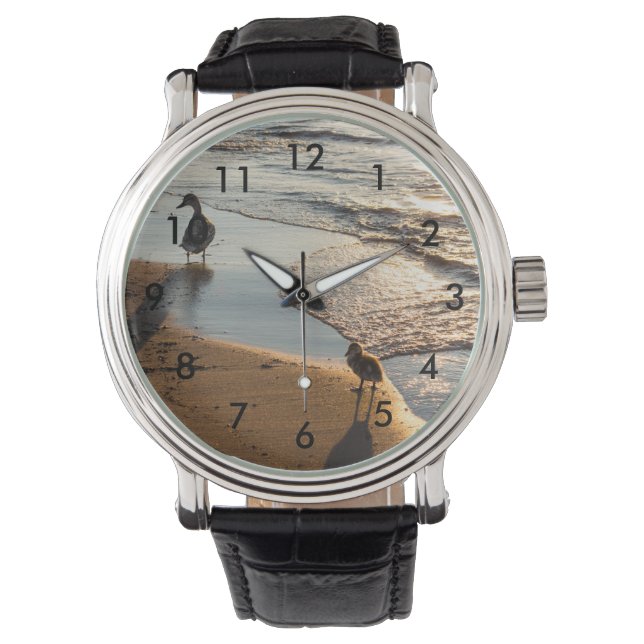 Relógio De Pulso Sunset Walk Com Mamãe (Frente)