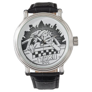 Relógio De Pulso Taxi Girl