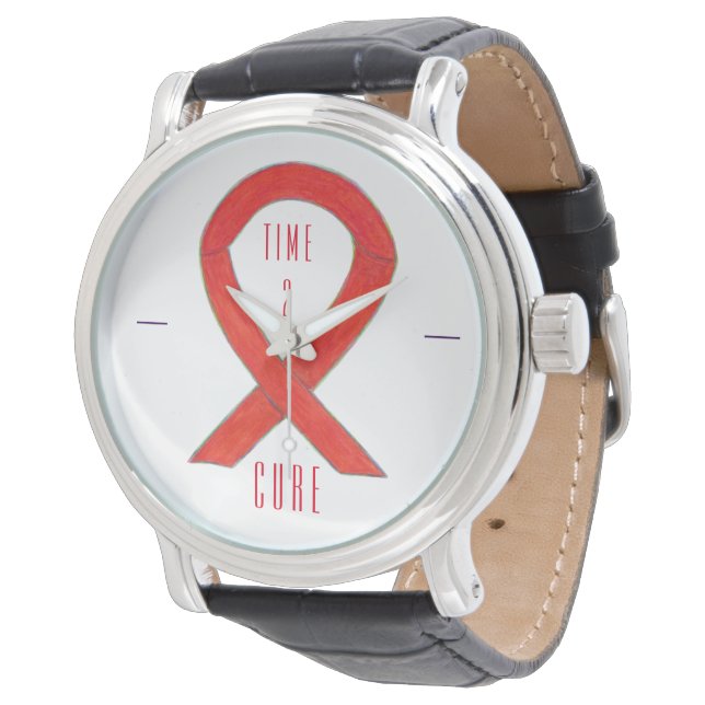 Relógio De Pulso Tempo 2 Curar Vermelho Sensibilização Fita Vigia (Angular)