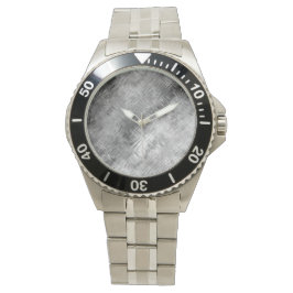 Relógio De Pulso Textura Escrita de Cinzas Hemáticas