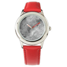 Relógio De Pulso Textura Escrita de Cinzas Hemáticas