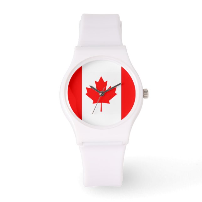 Relógio De Pulso The Canadian Flag Watch (Frente)