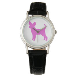 Relógio De Pulso Tinta Chihuahua Watch