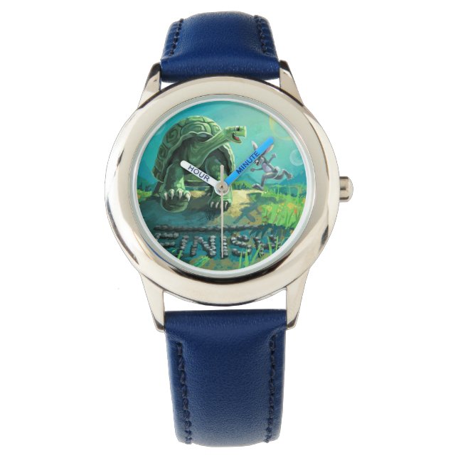 Relógio De Pulso Tortoise e a arte da lebre (Frente)