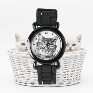 Relógio De Pulso Trendy cat watch para mulheres