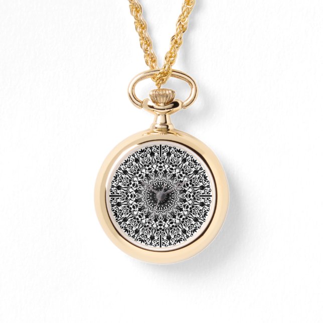 Relógio De Pulso Tribal Mandala (Frente)