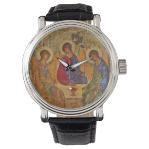 Relógio De Pulso Trindade de Rublev na mesa