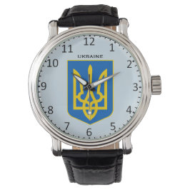 Relógio De Pulso Ucrânia Crest Custom Wristwatch