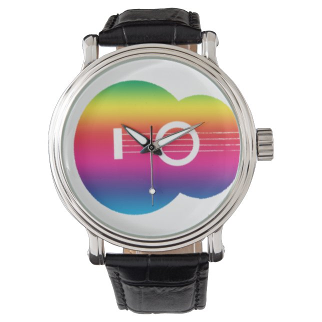 Relógio De Pulso Ukulele Rainbow Watch (Frente)