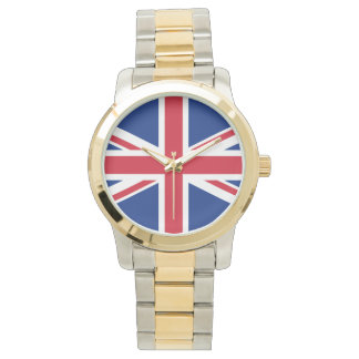 Relógio De Pulso Union Jack United Kingdom Flag Reino Unido