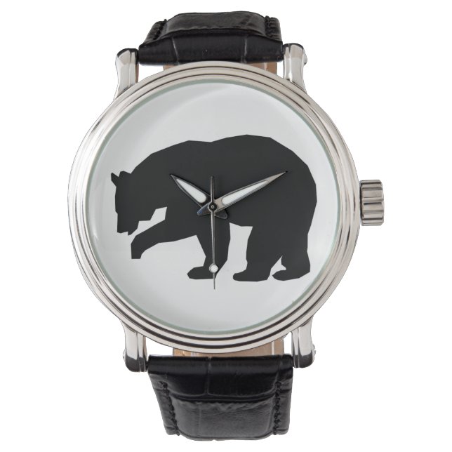 RELÓGIO DE PULSO URSO NEGRO (Frente)