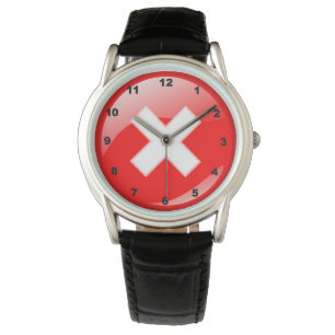 Relógio De Pulso Vigia masculina do Protetor Coroa Personalizada