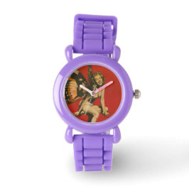 Relógio De Pulso Vintage Fairy Pin-up Watch