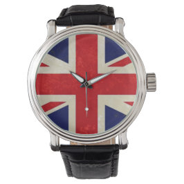 Relógio De Pulso Vintage United Kingdom Flag Watch