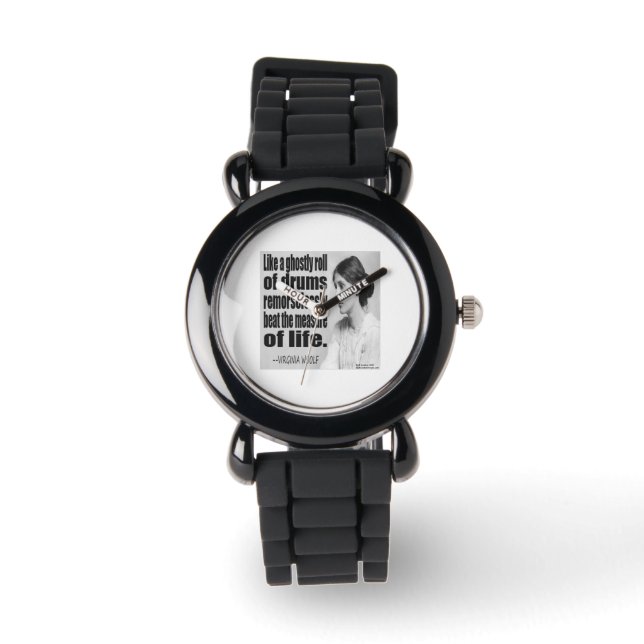 Relógio De Pulso Virginia Woolf Ghodretambor Roll Womens Watch (Frente)