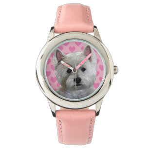 Relógio De Pulso Westie com Heart Watch