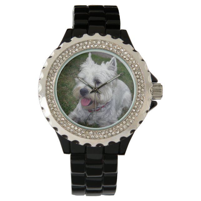 Relógio De Pulso Westie Dog Watch (Frente)