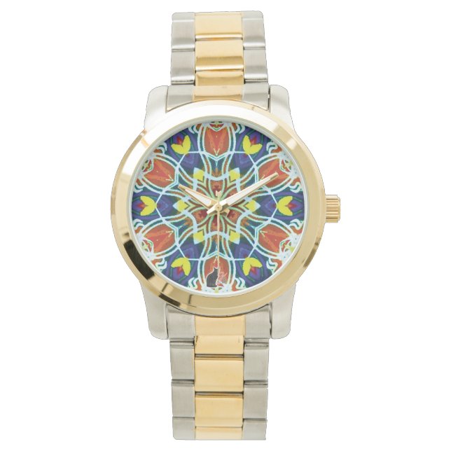 Relógio De Pulso Wicker Kaleidoscope Watch (Frente)