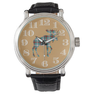 Relógio De Pulso Xadrez Moose Watch de Leslie Harlow