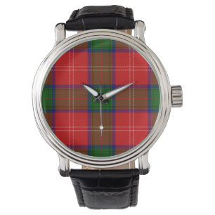 Relógio De Pulso Xadrez verde-tartan-tartan