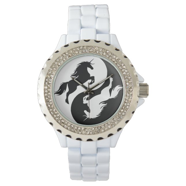 Relógio De Pulso Yin Yang Unicorn Watch (Frente)