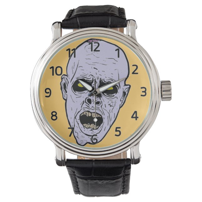 Relógio De Pulso Zombie Face Watch (Frente)