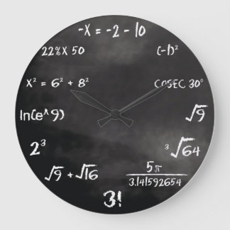 Relógio de Teste de Matemática (Personalizado)