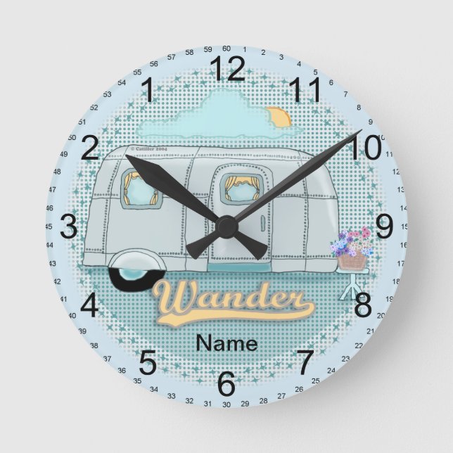 Relógio de Trailer do Camper (Frente)