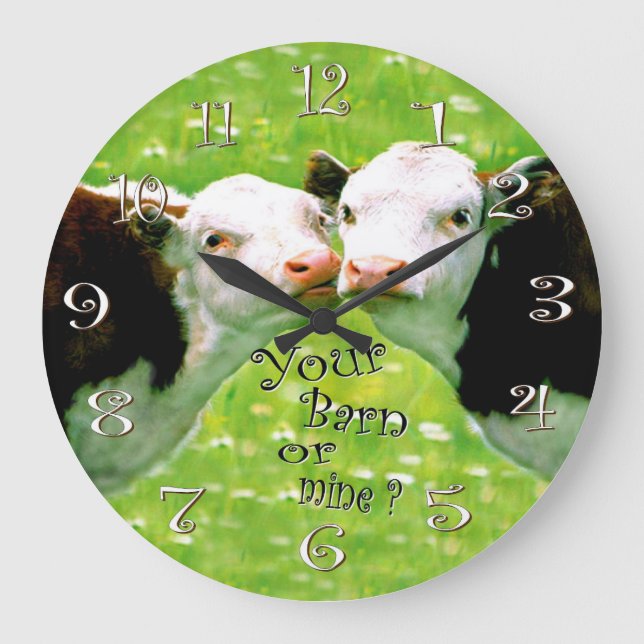 Relógio de vaca (Frente)