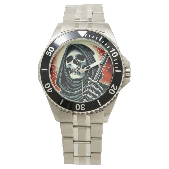 Relógio death character illustration (Frente)