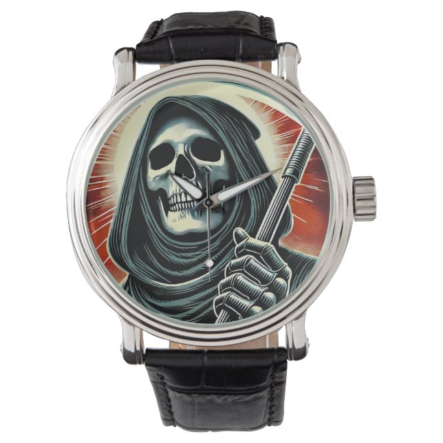 Relógio death character illustration (Frente)